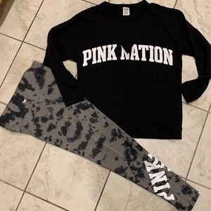 Pink Tie Dye Set **SOLD**